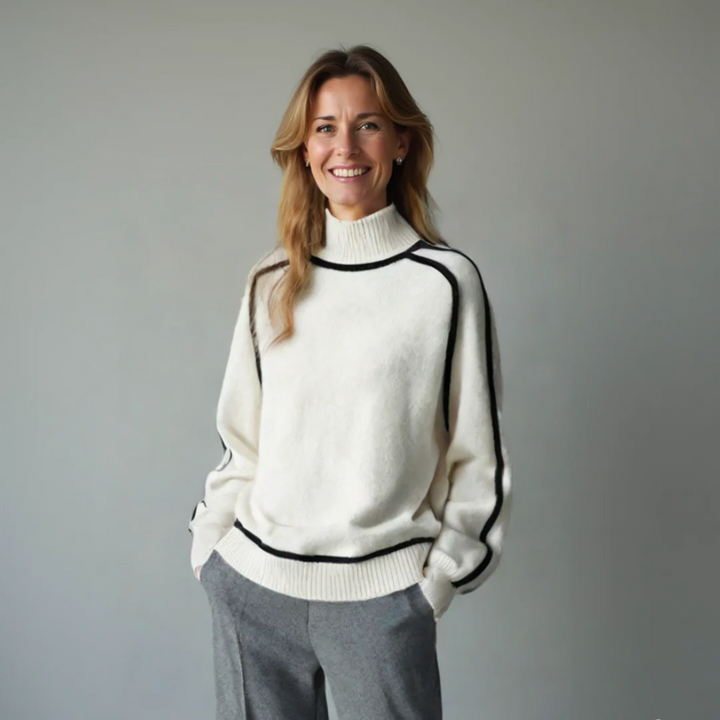 Mia | Sustainable and Soft Turtleneck Sweater for Timeless Looks