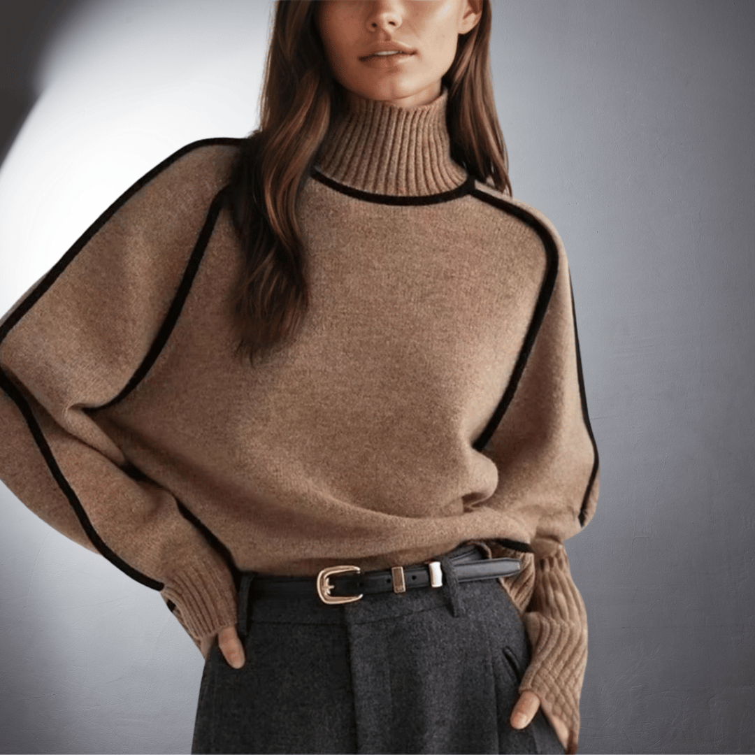 Mia | Sustainable and Soft Turtleneck Sweater for Timeless Looks