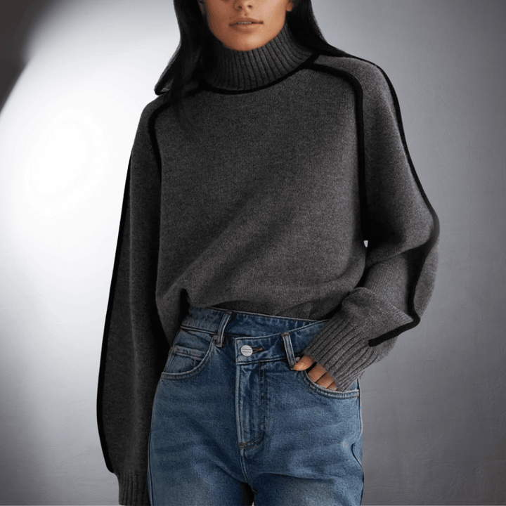 Mia | Sustainable and Soft Turtleneck Sweater for Timeless Looks