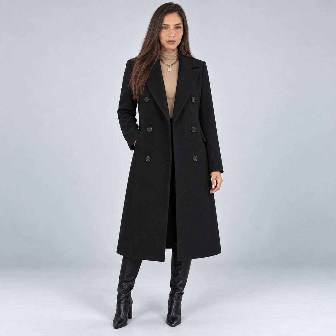 Women's Montarello Double-Breasted Trench Coat, Standard Fit