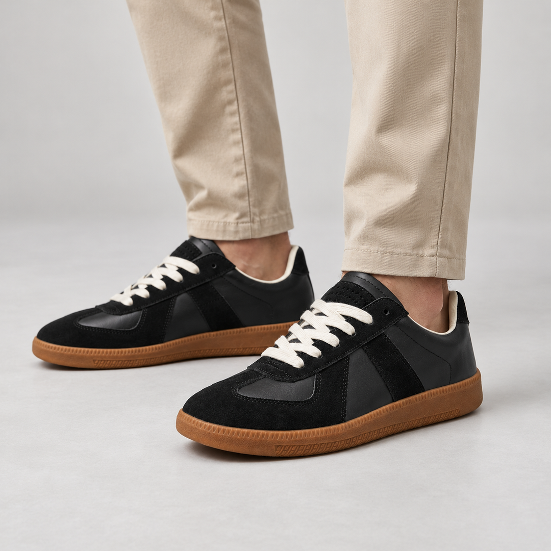 Lightweight Casual Lace-Up and Comfortable Sneakers for Men Montarello