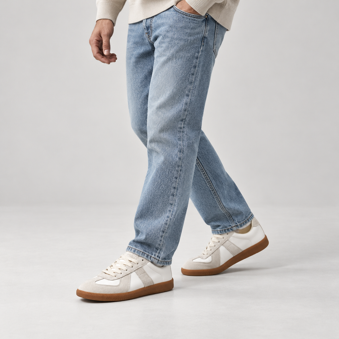 Lightweight Casual Lace-Up and Comfortable Sneakers for Men Montarello