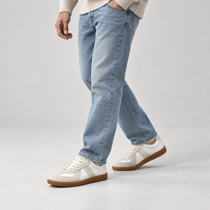 Lightweight Casual Lace-Up and Comfortable Sneakers for Men Montarello