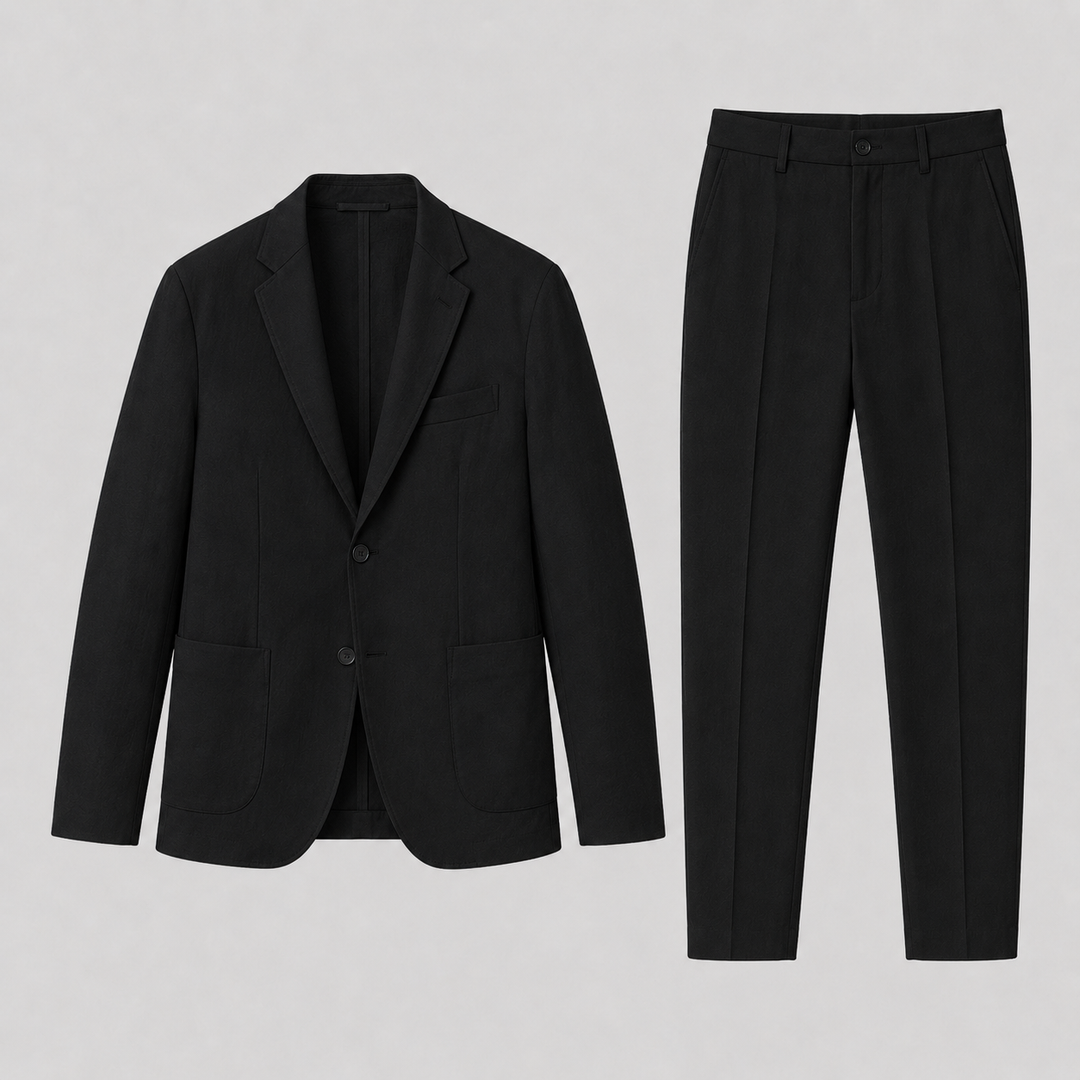 Harrington Oxford Men’S Two-Piece Blazer and Trousers Set - Elena Harper