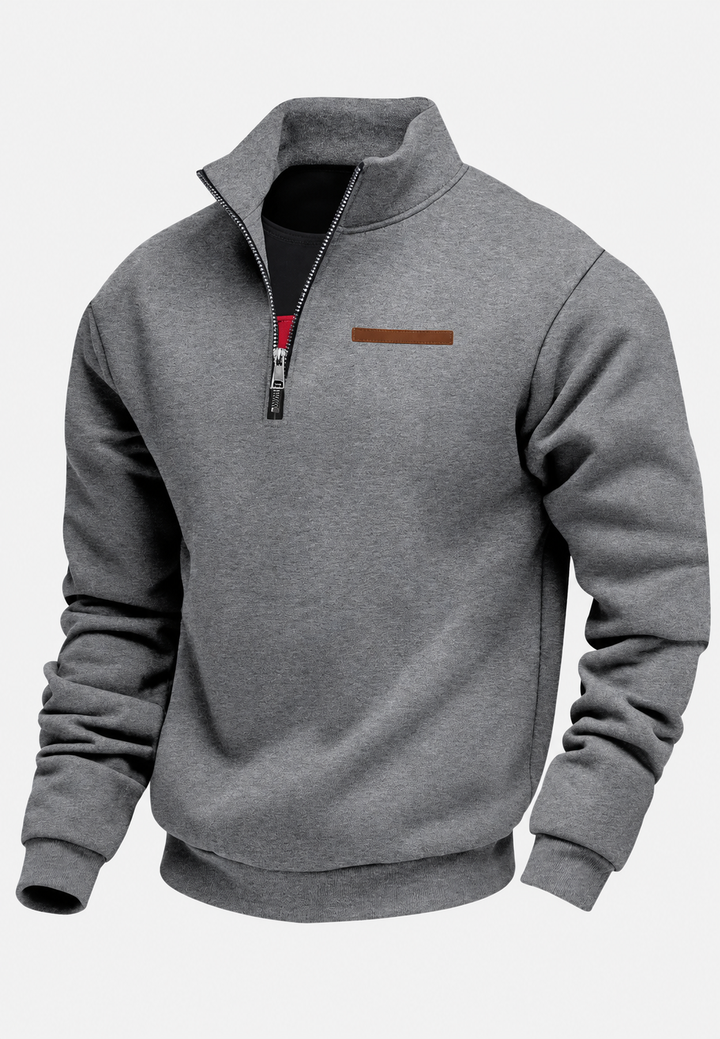 Half-Zip Sweatshirt for Autumn - Nereo