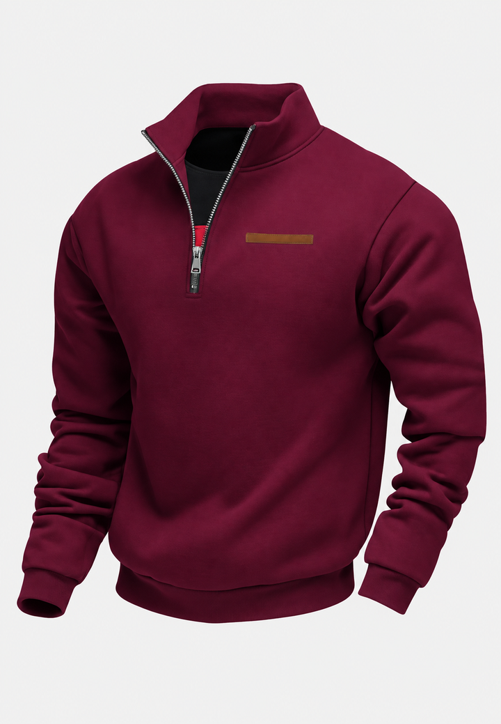 Half-Zip Sweatshirt for Autumn - Nereo