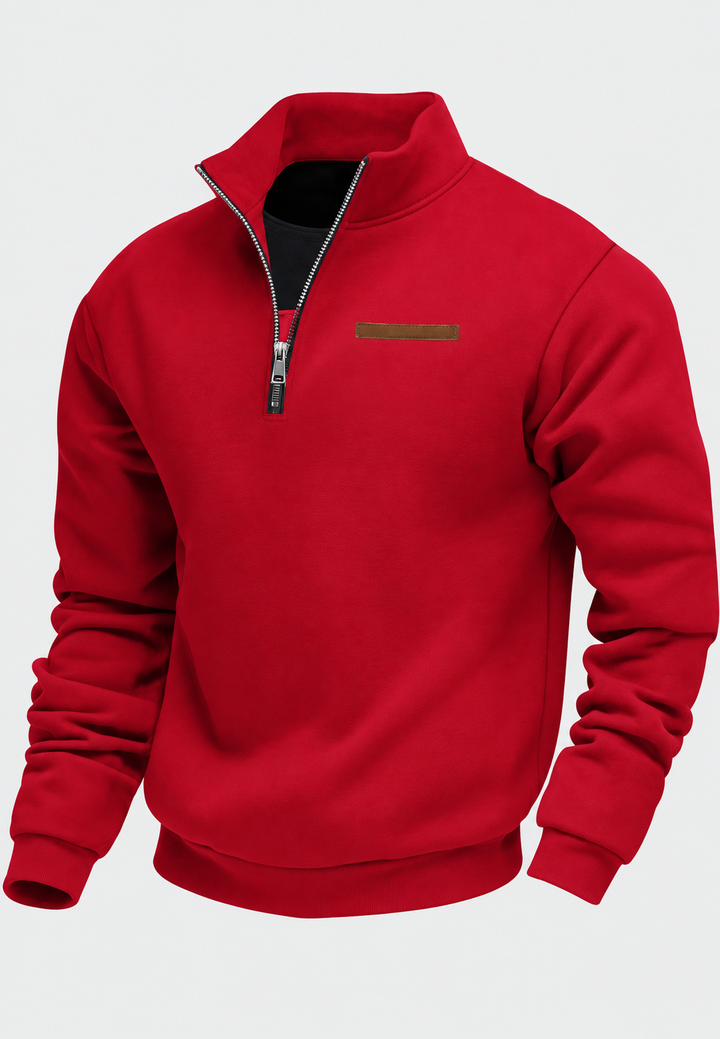 Half-Zip Sweatshirt for Autumn - Nereo