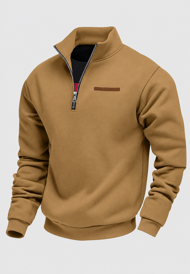 Half-Zip Sweatshirt for Autumn - Nereo