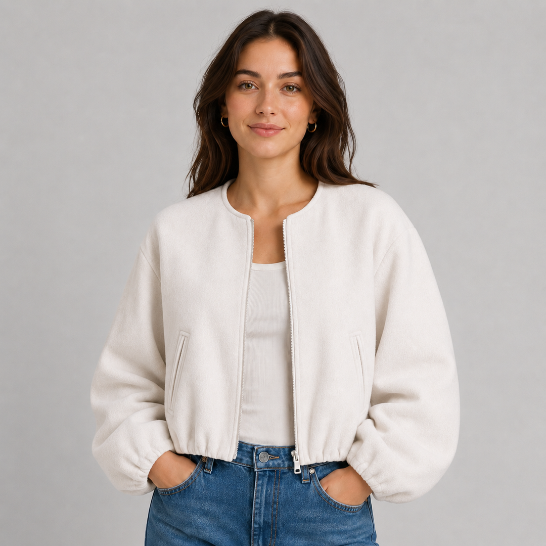 Women's Montarello Bomber Jacket, Lightweight and Zip-Up
