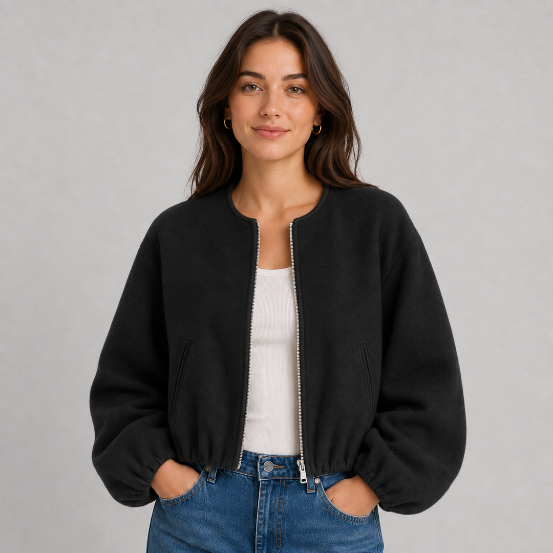Women's Montarello Bomber Jacket, Lightweight and Zip-Up