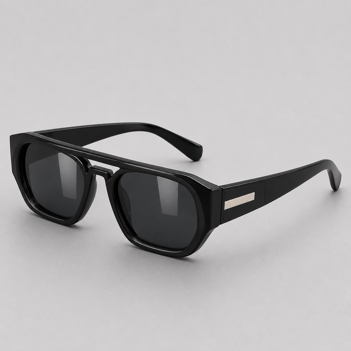Unisex Rectangular Sunglasses