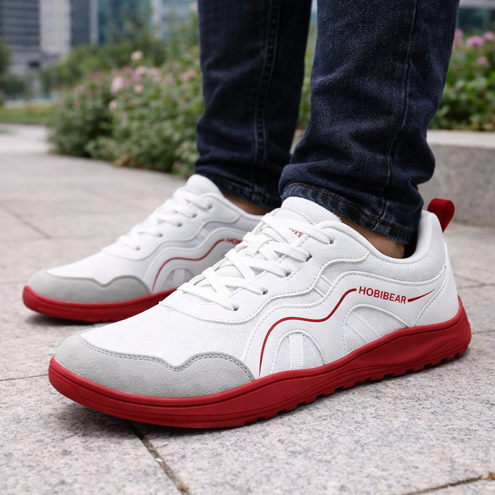 Brian Comfortable Lace-Up Sneakers, view 5 - Elena Harper