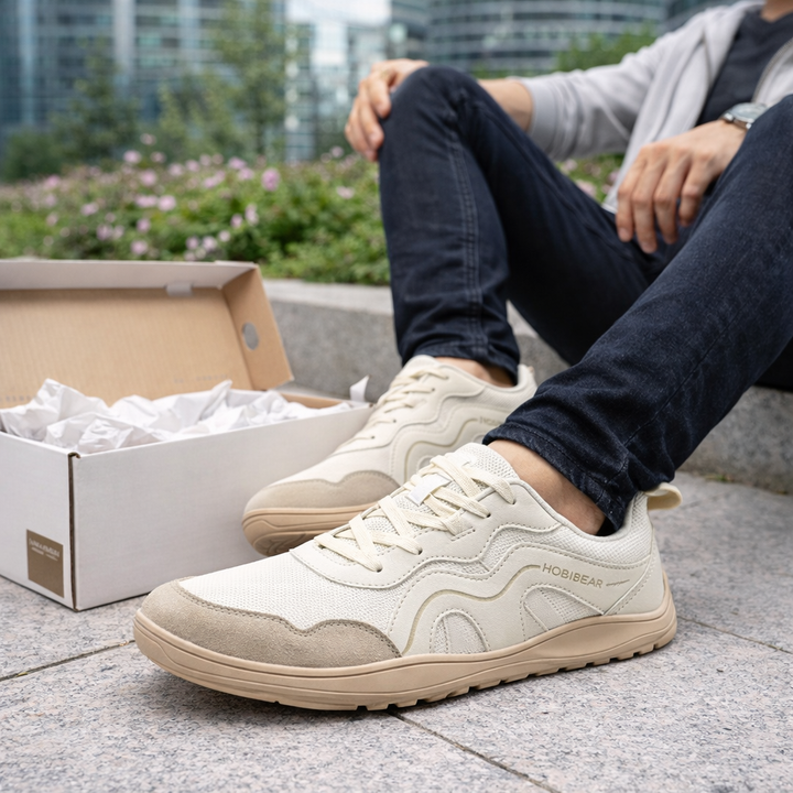 Brian Comfortable Lace-Up Sneakers, view 6 - Elena Harper