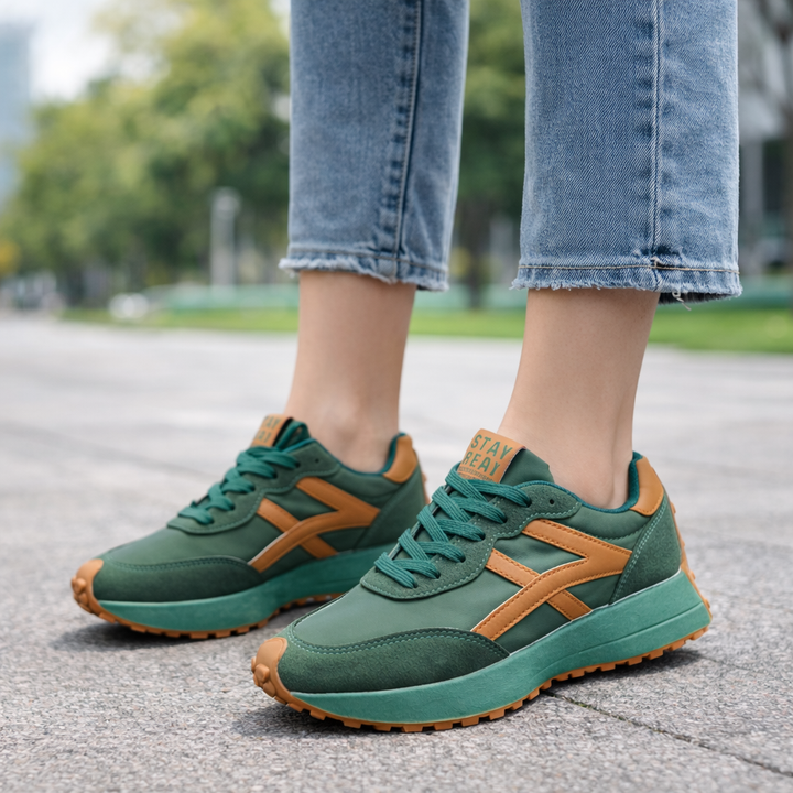 Women's Urban Platform Sneakers - Kenya