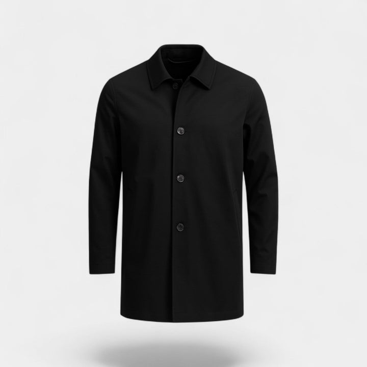 MID-LENGTH MEN'S TRENCH COAT