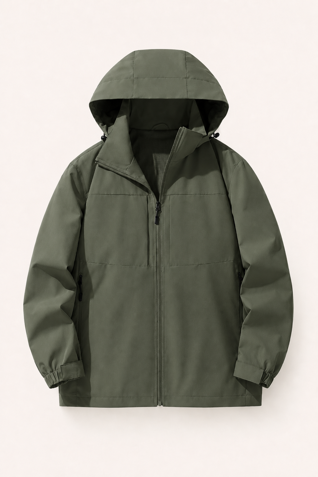 Lightweight Waterproof Outdoor Jacket for Men with Hood - Millan
