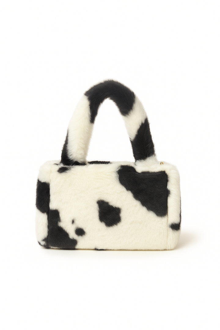 Talita™  |  Faux Fur Leopard Handle