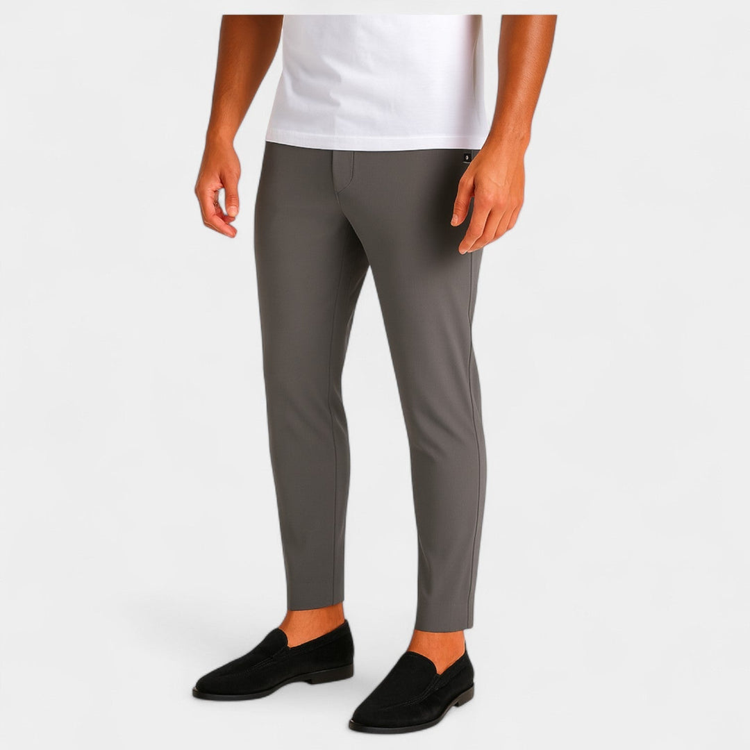 LIGHT HIGH-WAISTED PANTS FOR MEN