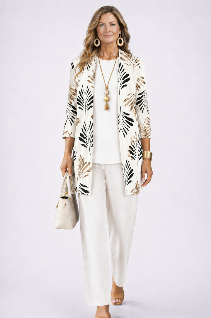 Emma & Rose Cape Town Sandra 3-piece set shown with coordinating clothing items on a neutral background.