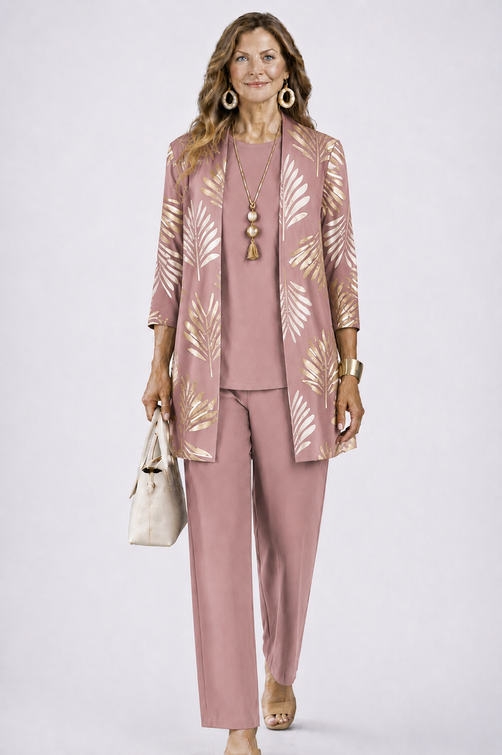 Emma & Rose Cape Town Sandra 3-piece set featuring elegant fabric and coordinated design, displayed on a neutral background.