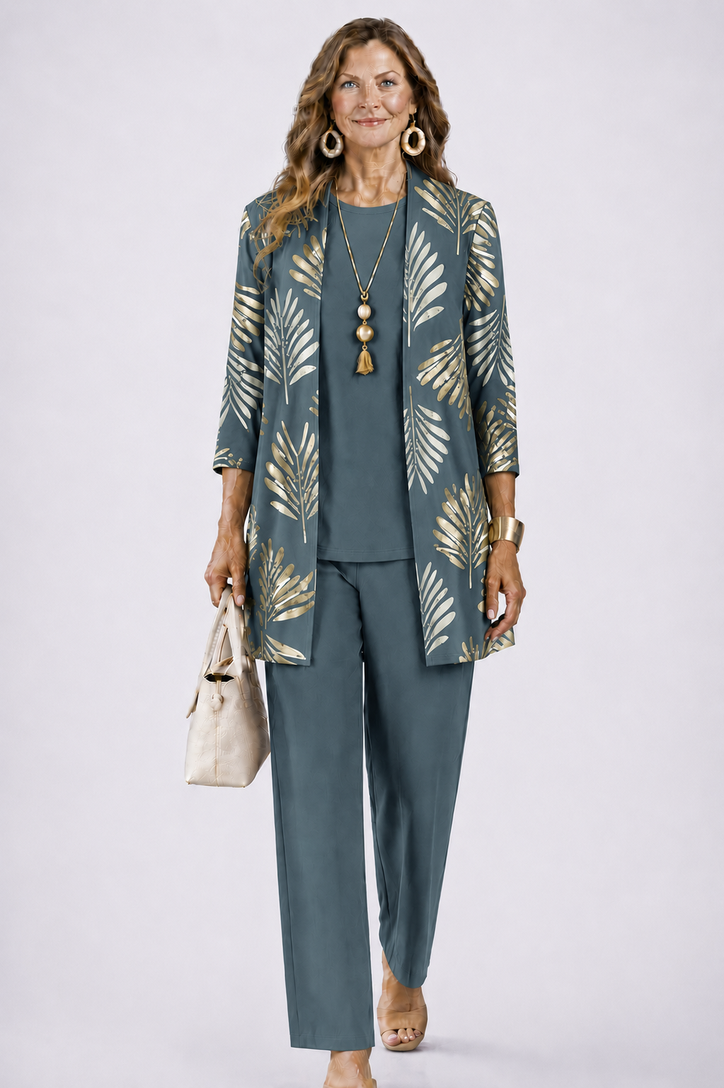 Emma & Rose Cape Town Sandra 3-piece set featuring elegant fabric and coordinated design on a neutral background.