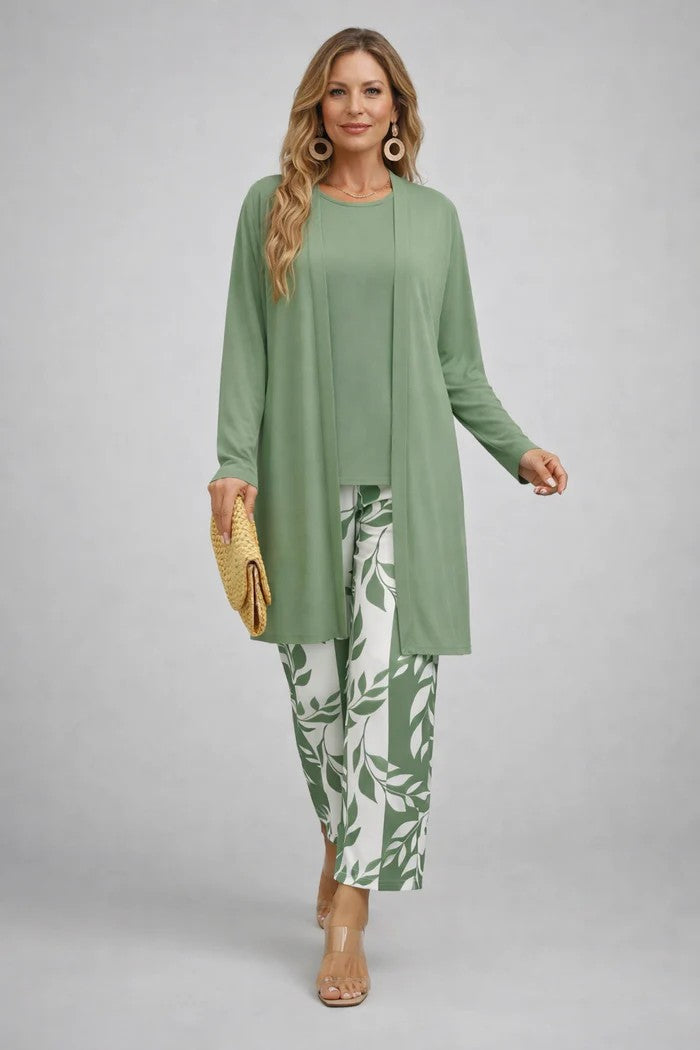Emma & Rose Cape Town Sandra 3-piece set with elegant design, featuring coordinated fabric pieces suitable for versatile fashion styles.