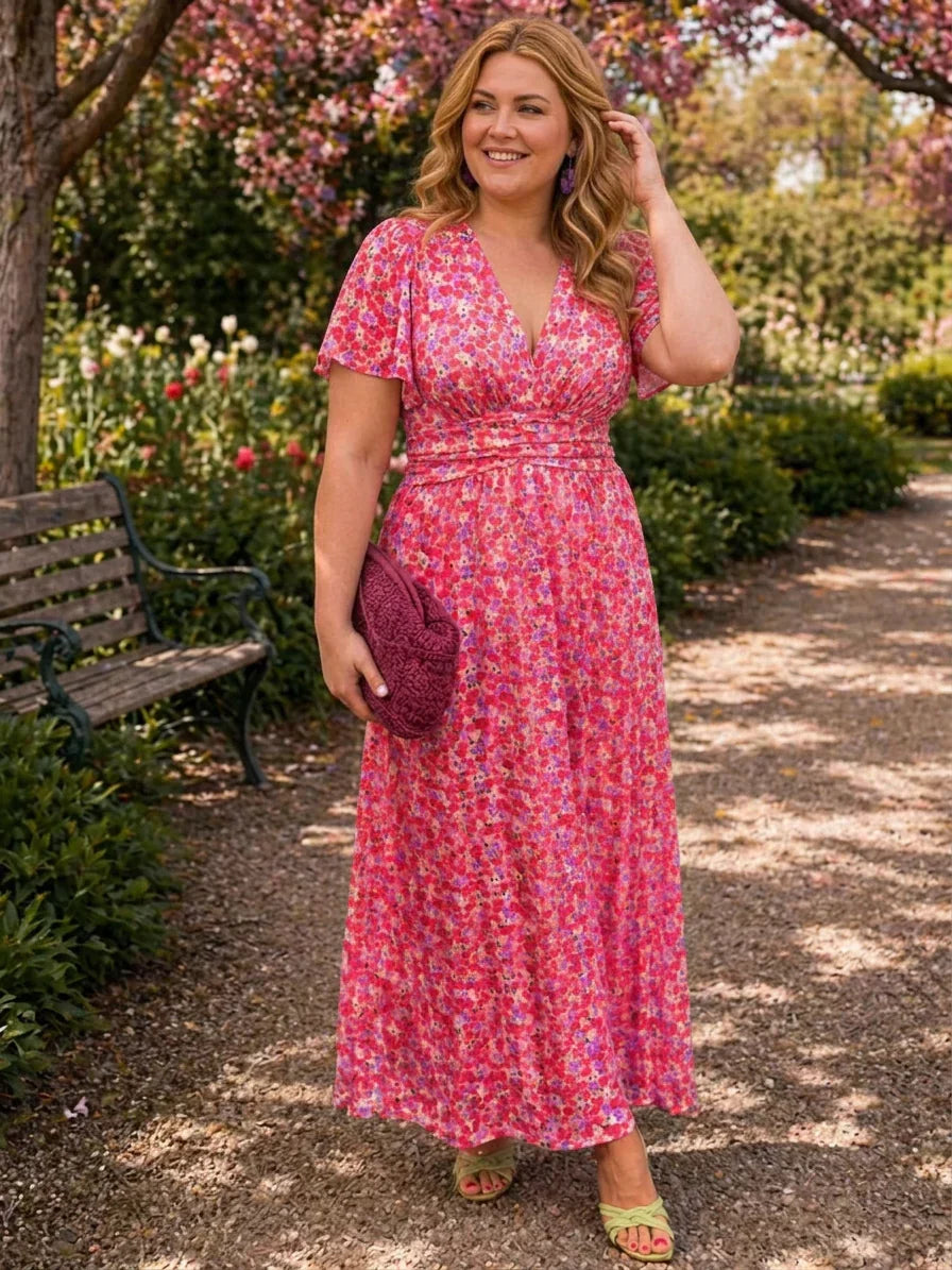 Zinnia Floral Dresses - Elena Harper