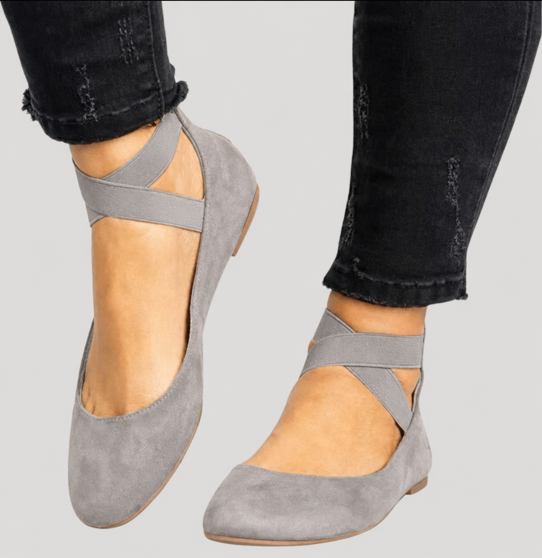 Saskia Women's Strappy Ballet Flats - Elena Harper