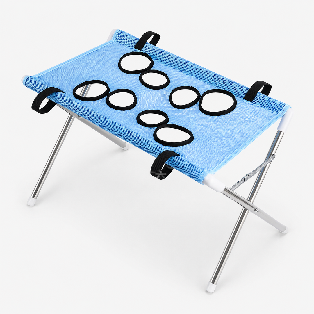 Elevated Anti-Slip Bath Platform for Dogs - Stainless Steel