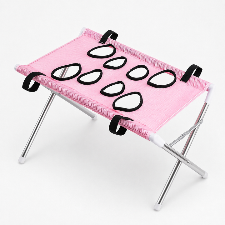 Elevated Anti-Slip Bath Platform for Dogs - Stainless Steel