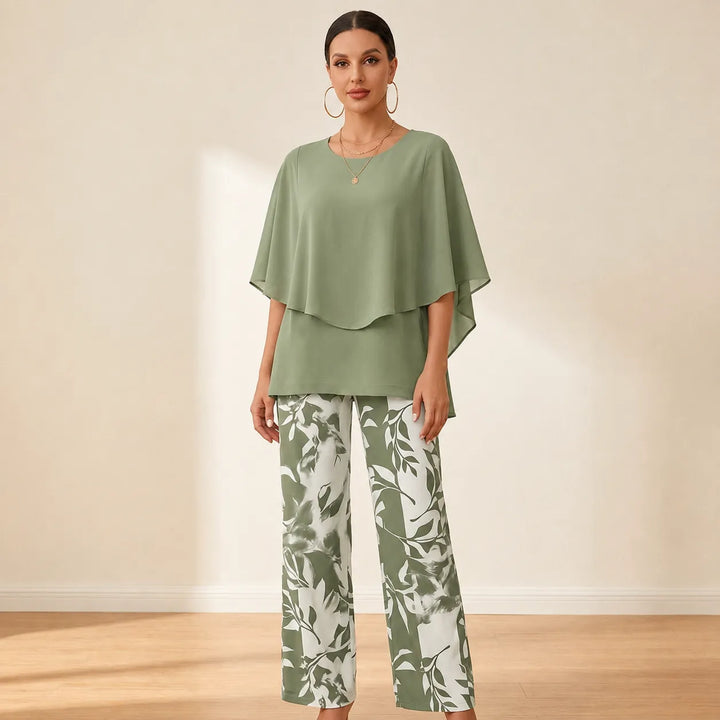 Elara Flowy Two Piece Set for Women - Elena Harper