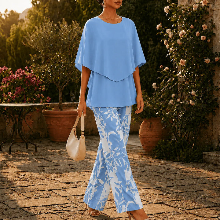 Elara Flowy Two Piece Set for Women - Elena Harper