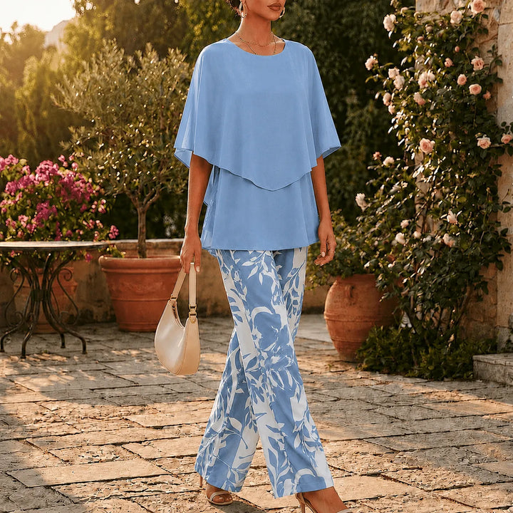 Elara Flowy Two Piece Set for Women - Elena Harper
