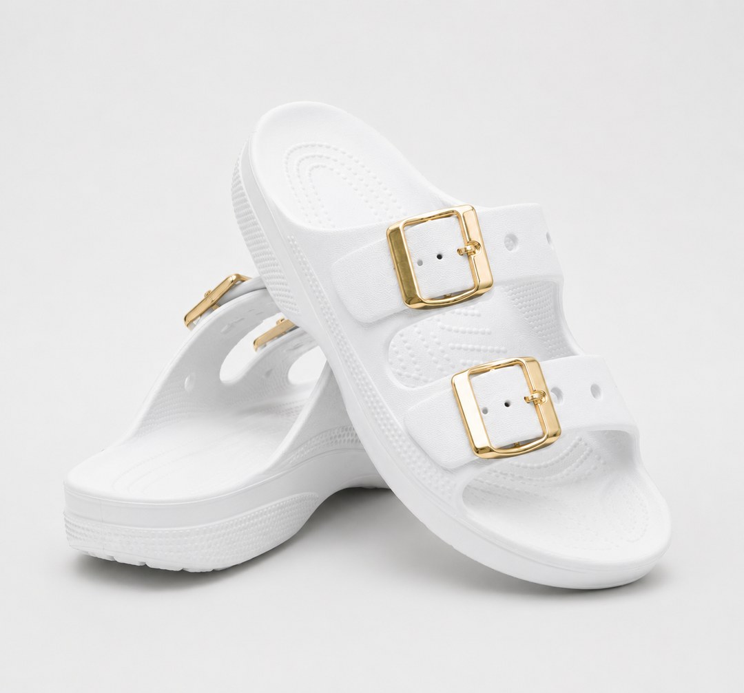 VALIRA™ ┃ Double Buckle EVA Platform Sandals