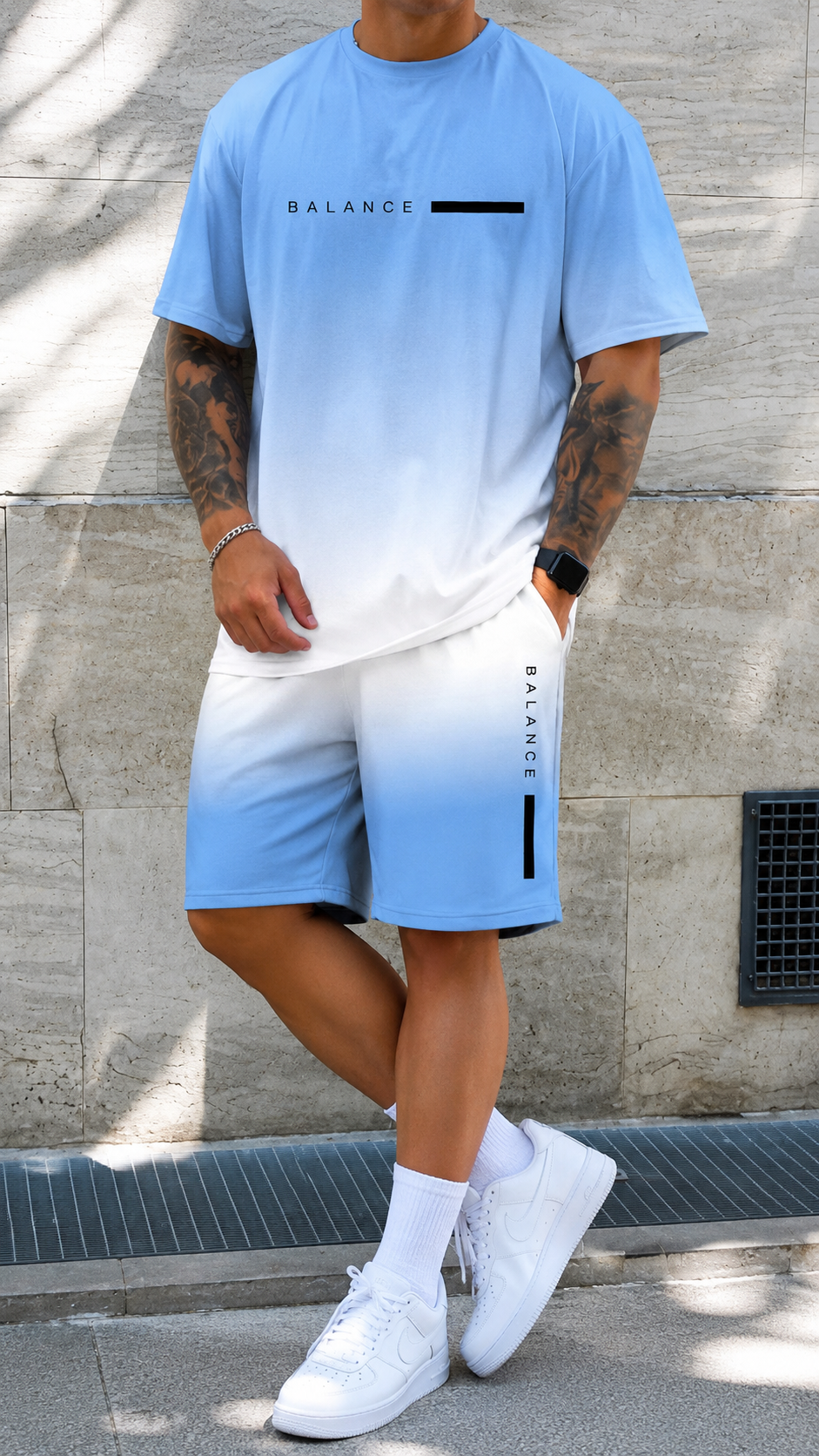LAURENT MONACO | MEN'S GRADIENT SPORTS SET