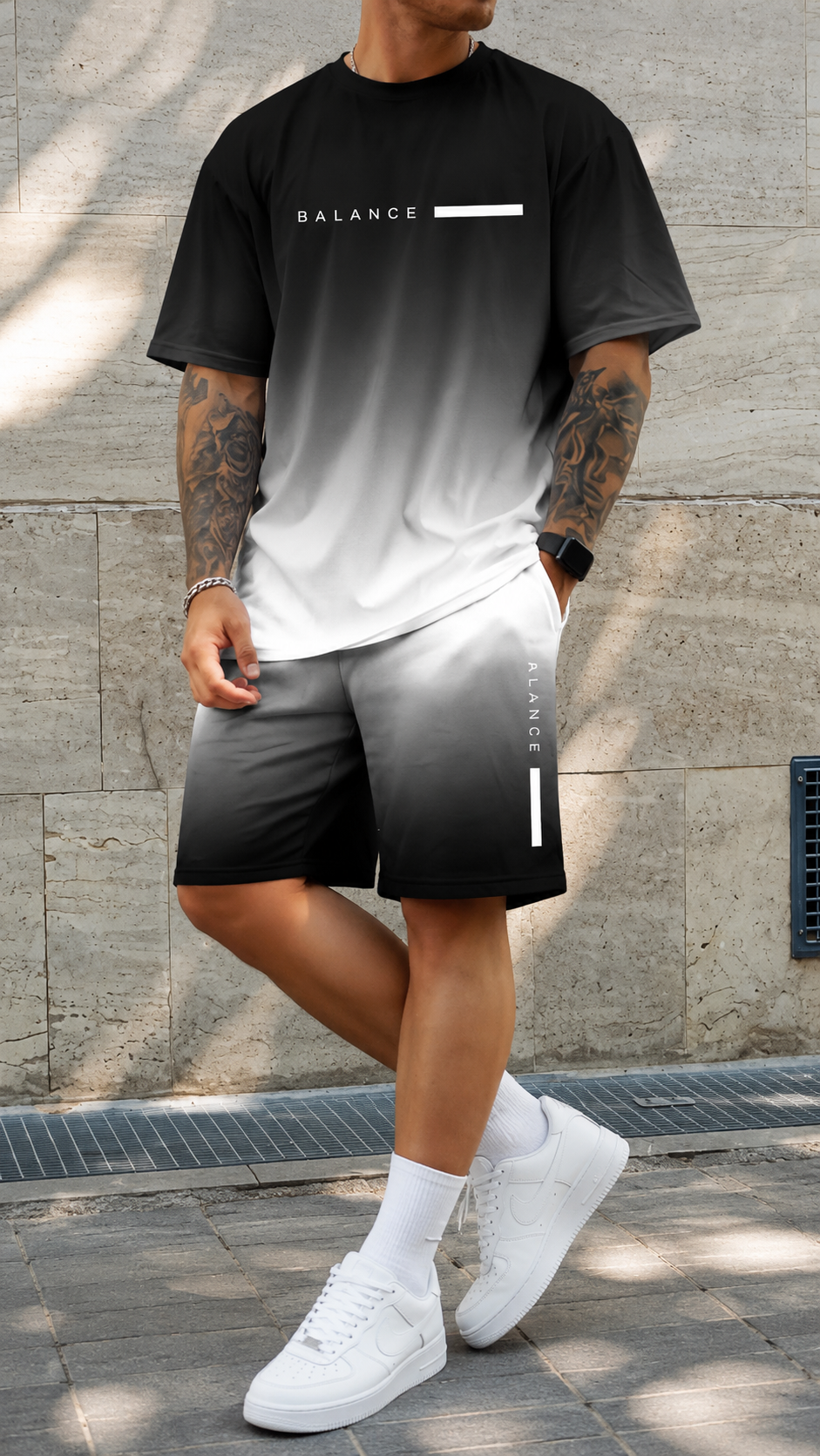 LAURENT MONACO | MEN'S GRADIENT SPORTS SET