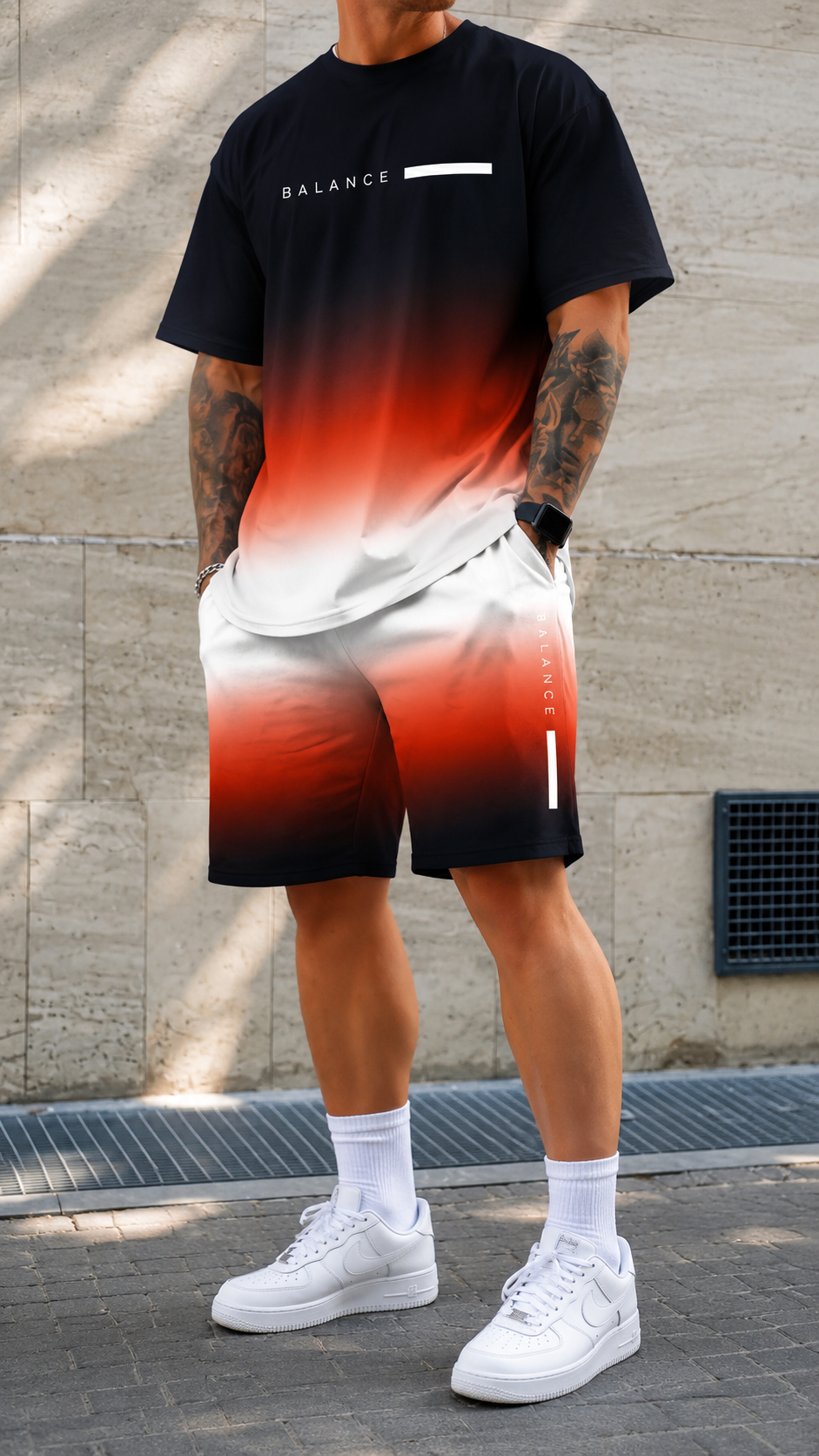 LAURENT MONACO | MEN'S GRADIENT SPORTS SET