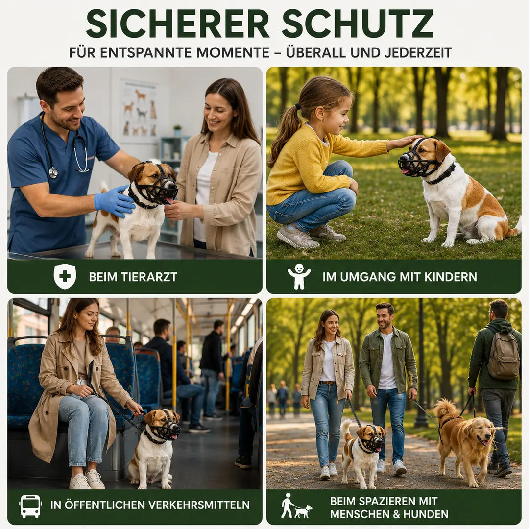 Dog Muzzle Breathable & Adjustable for Training and Daily Use, view 7 - Elena Harper