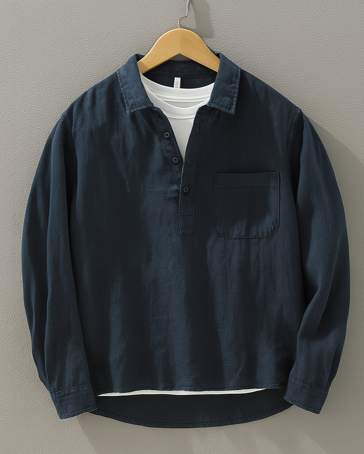 LOUIS | COTTON-LINEN SHIRT