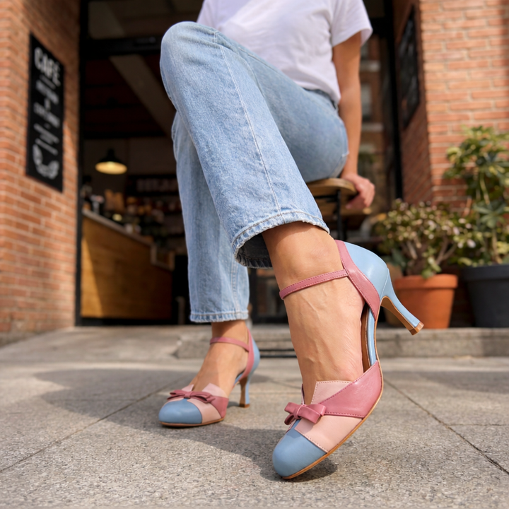Hansika Orthopedic Comfort Pumps with Heel - Elena Harper