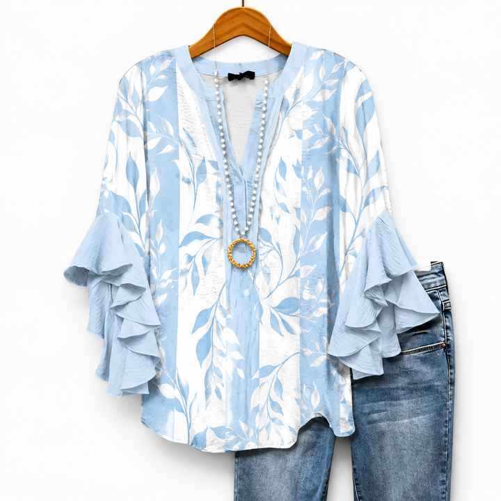 Classic Elegant Blouse Lightweight & Sophisticated, view 3 - Elena Harper