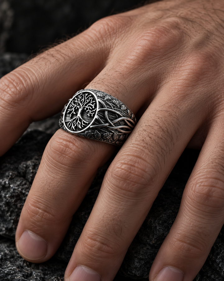 Classic Minimal Ring For Men, view 6 - Elena Harper