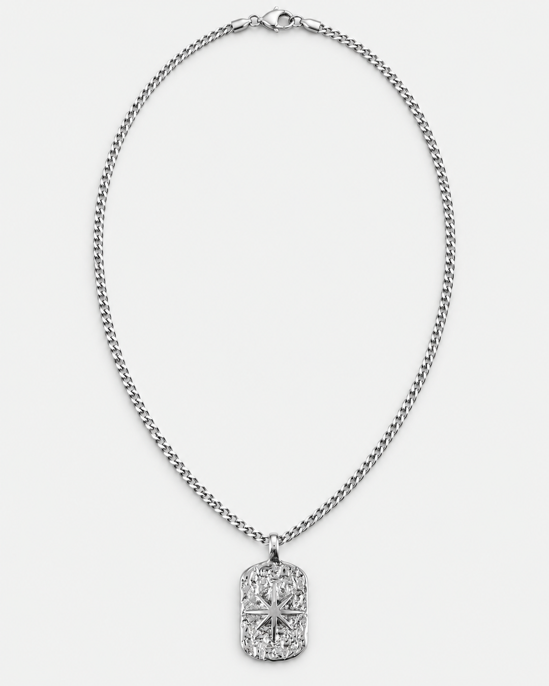 Ibiza Silver Pendant Necklace For Men