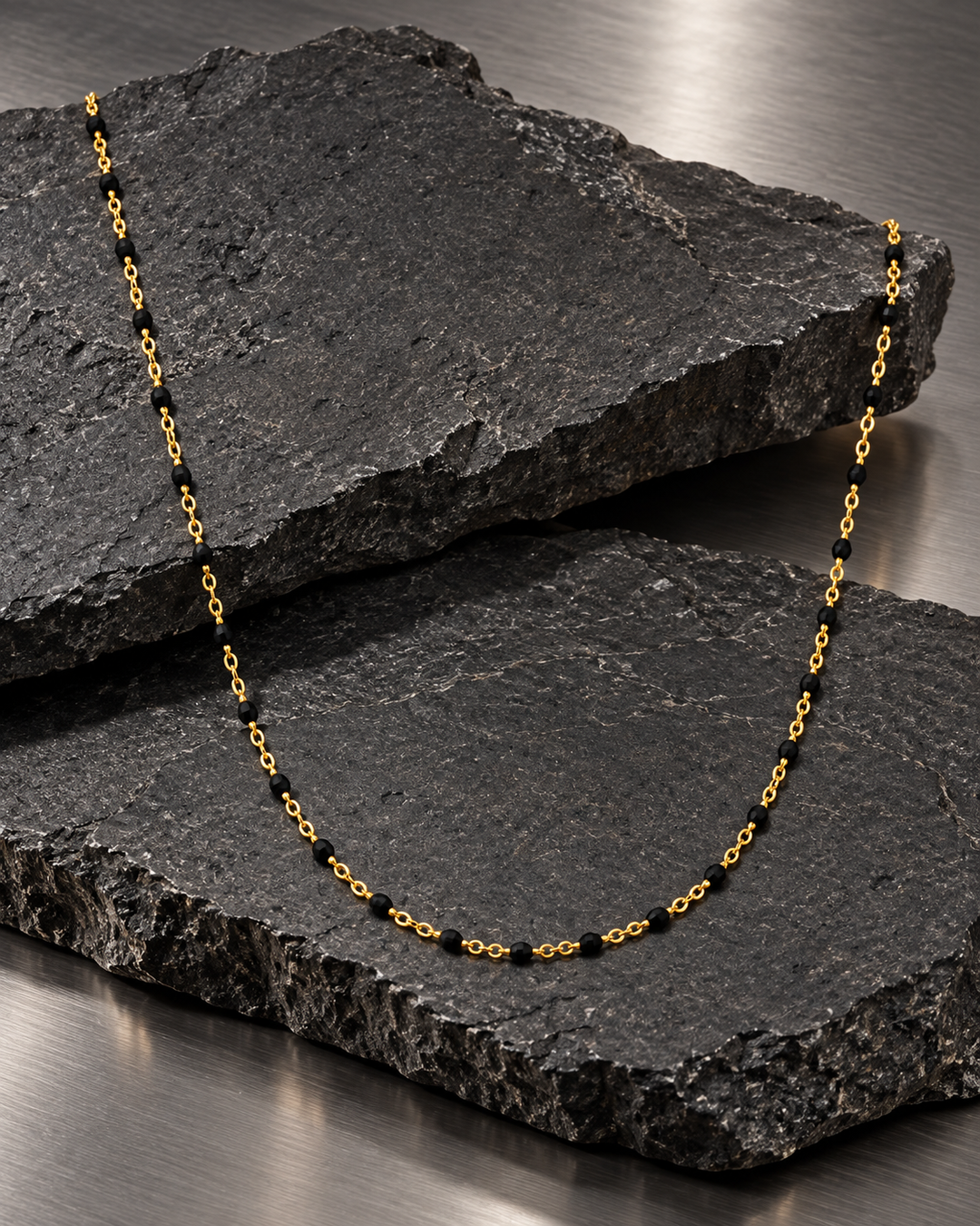Gem Gold Chain Necklace For Men