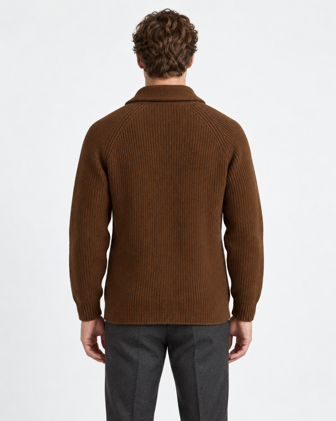 Men's Shawl Collared Knit Vest