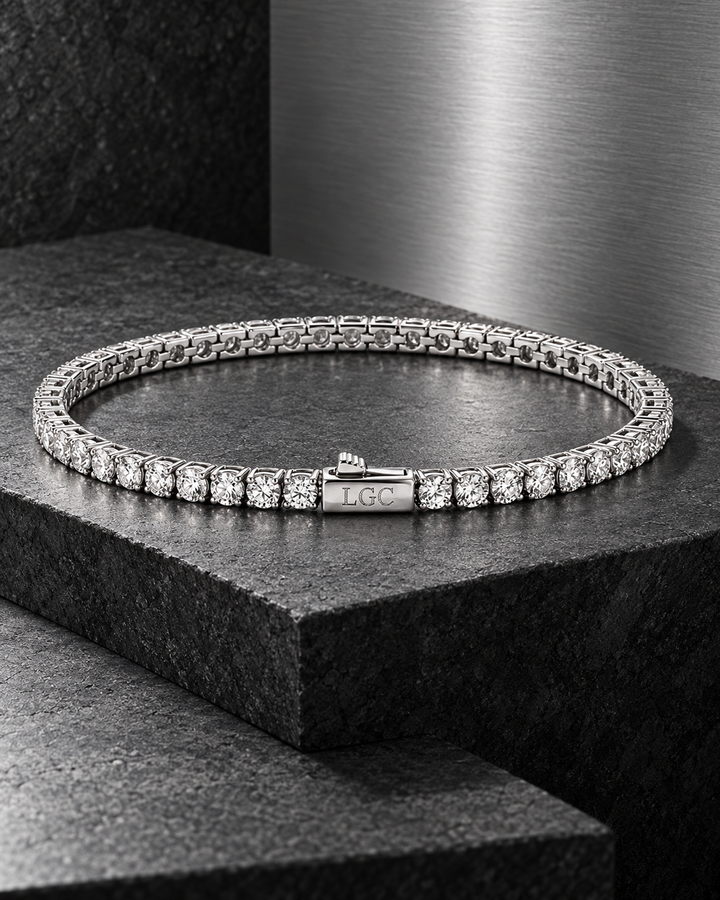 Zircon Tennis Bracelet For Men