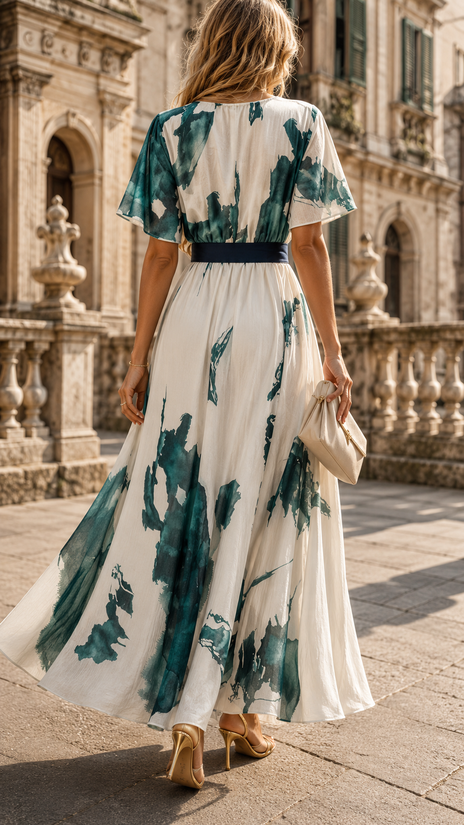 Genova Dress, view 2 - Elena Harper