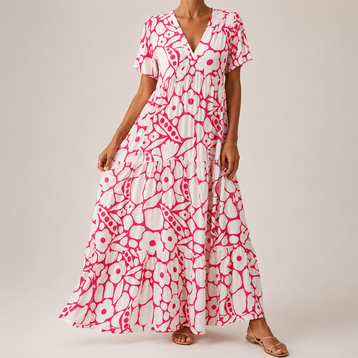 DELACROIX | Elegant Bohemian Long Dress Clara