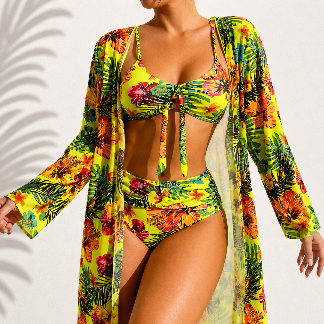 TROPICAL BIKINI SET FOR WOMEN