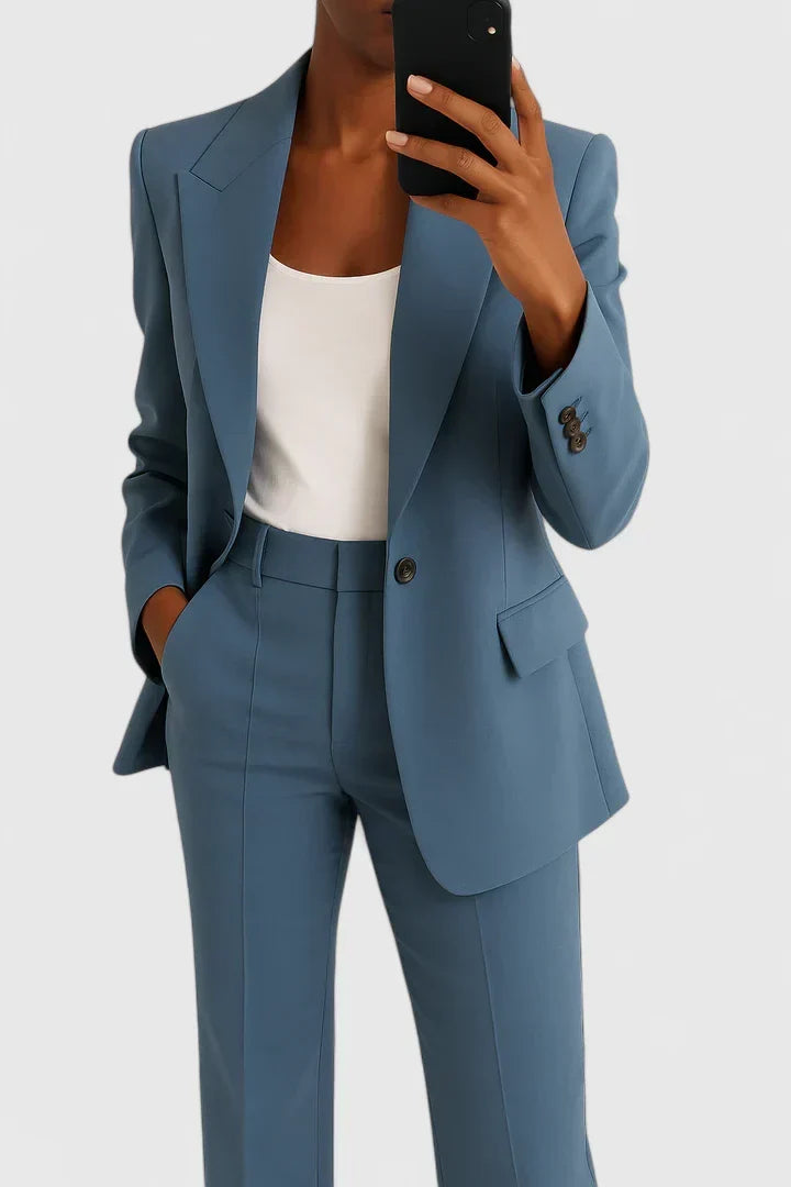 Yvonne | Women's Tailored Blazer Pants Set